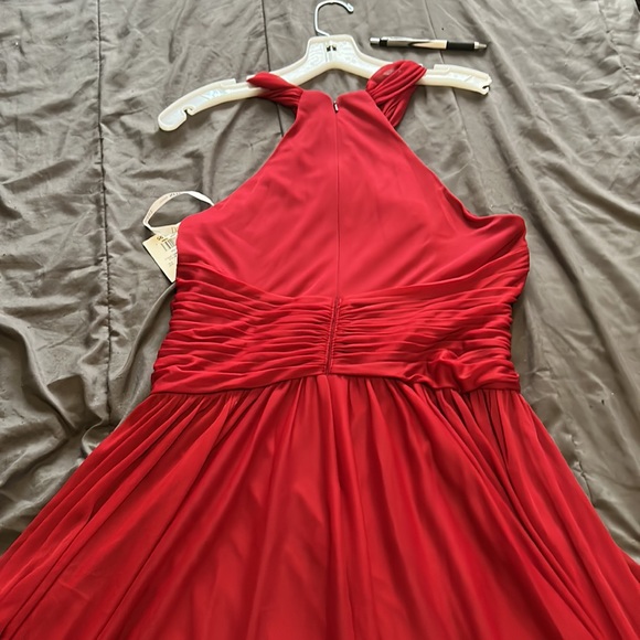 It’s my last bridesmaid dress in candy apple red with sleeves out - Picture 7 of 7